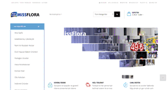 Desktop Screenshot of missflora.com.tr