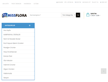 Tablet Screenshot of missflora.com.tr